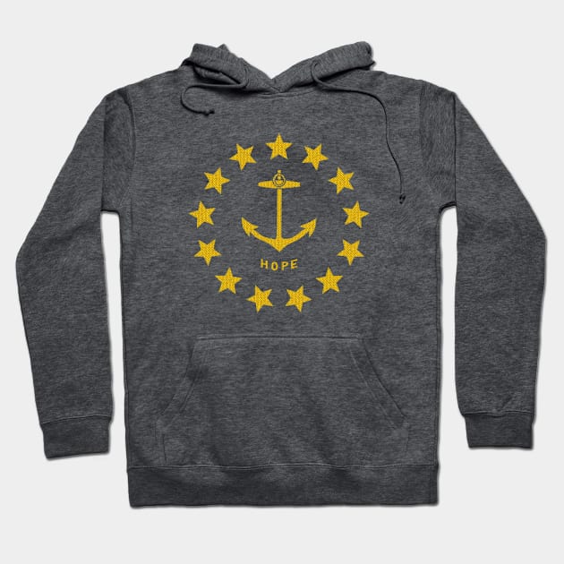 Rhode Island Flag Hoodie by Historia